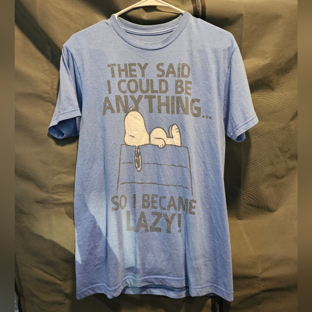 Vintage Snoopy Lazy Tee Shirt